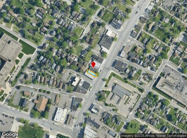 10454 W Jefferson Ave, River Rouge, MI Parcel Map