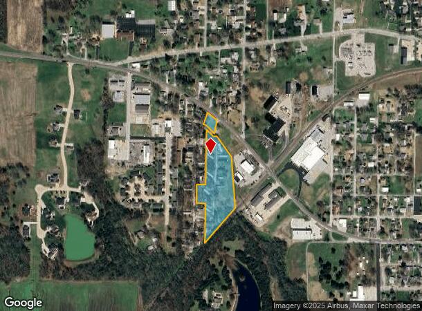 1202 W Broadway, Steeleville, IL Parcel Map
