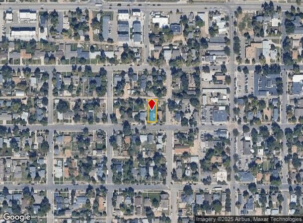  203 W Simpson St, Lafayette, CO Parcel Map