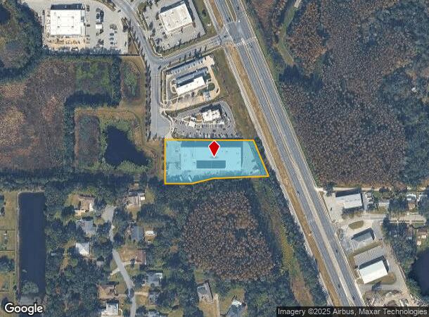 21370 Walmart Way, Lutz, FL Parcel Map