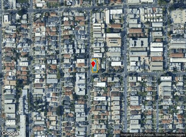 1200 N Kenmore Ave, Los Angeles, CA Parcel Map