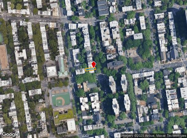 336 Clinton Ave, Brooklyn, NY Parcel Map