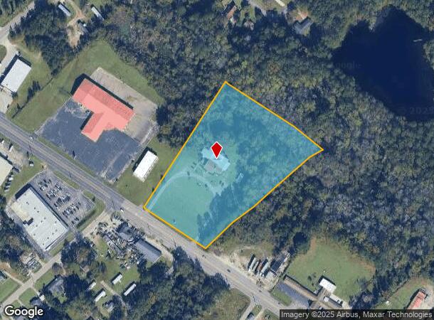  1235 Five Chop Rd, Orangeburg, SC Parcel Map