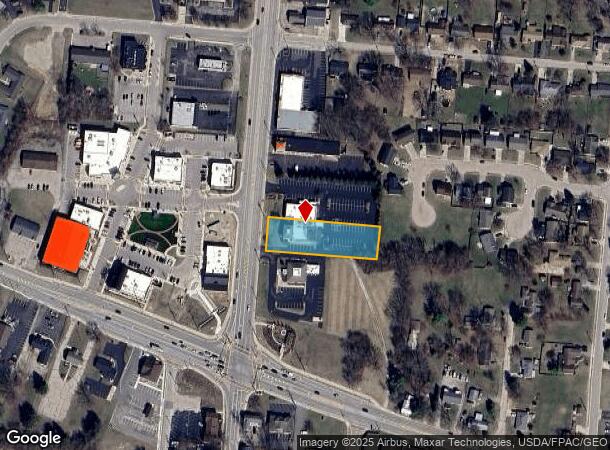  40 N Main St, Springboro, OH Parcel Map