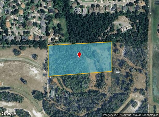  1850 Cauley Rd, Ocoee, FL Parcel Map
