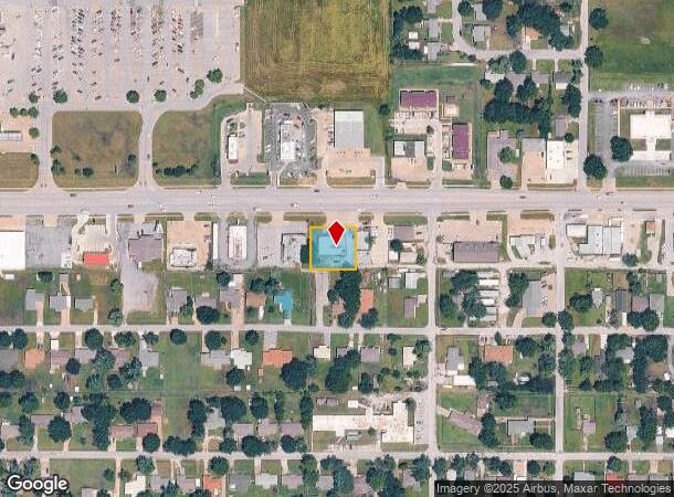  603 W Rogers Blvd, Skiatook, OK Parcel Map