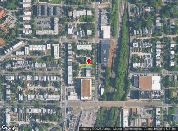  2912 8Th St Ne, Washington, DC Parcel Map