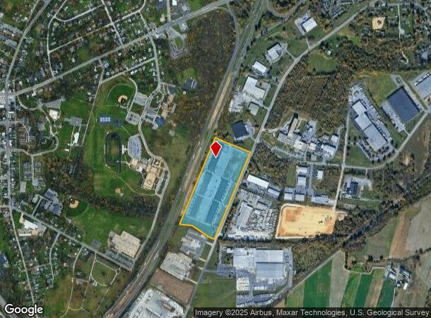  10226 Governor Lane Blvd, Williamsport, MD Parcel Map