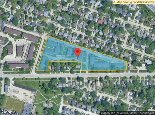  20800 Eastlawn St, Saint Clair Shores, MI Parcel Map