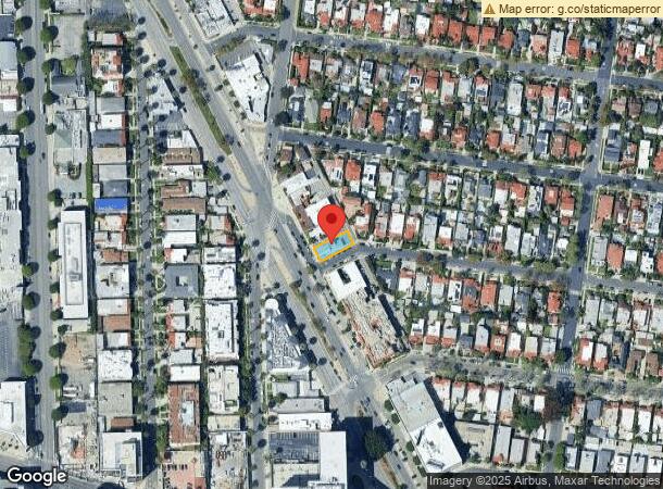  566 S San Vicente Blvd, Los Angeles, CA Parcel Map