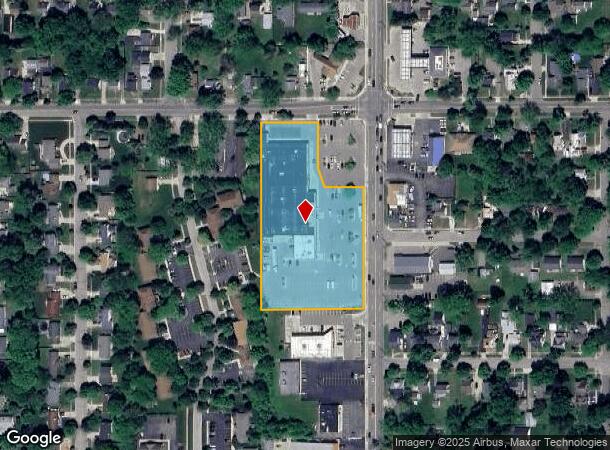  132 S Cedar St, Mason, MI Parcel Map
