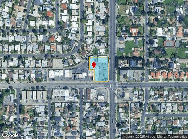  17705 Saticoy St, Reseda, CA Parcel Map