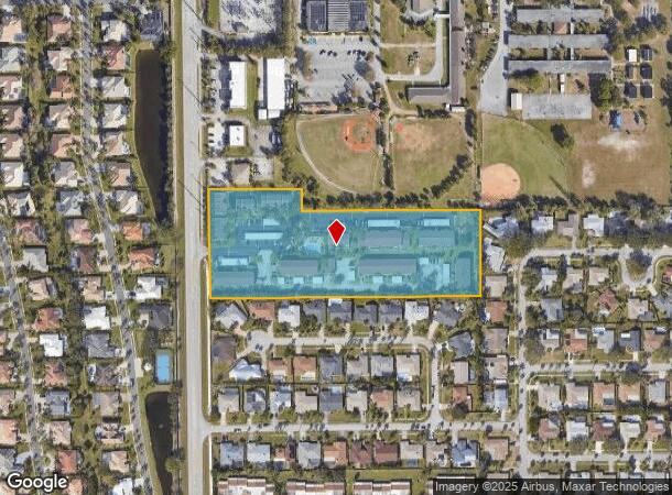  515 Rosewood Ct, Indian Harbour Beach, FL Parcel Map