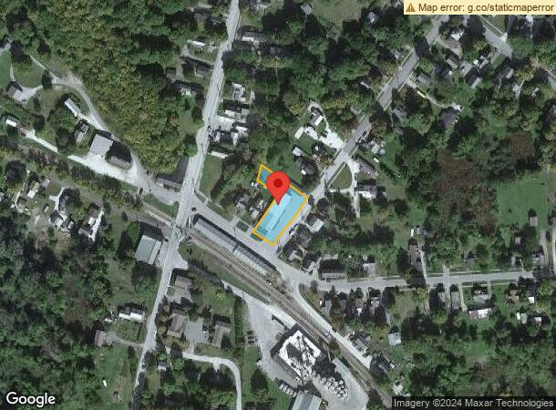  25 Rossiter St, Brandon, VT Parcel Map