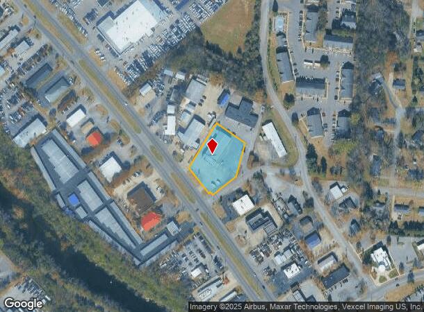  1402 Nw Broad St, Murfreesboro, TN Parcel Map