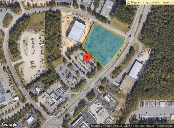  3900 Jones Sausage Rd, Garner, NC Parcel Map