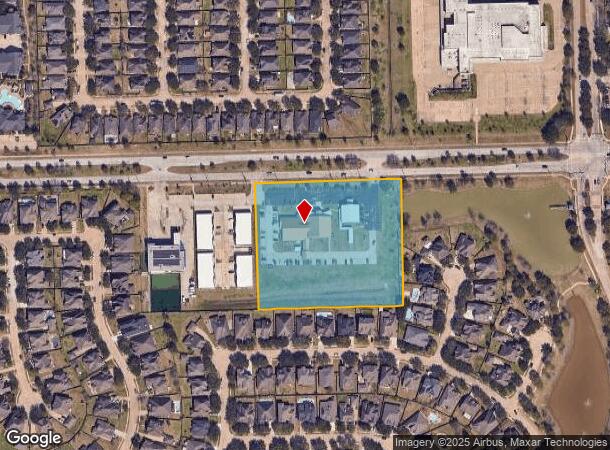  12216 Broadway St, Pearland, TX Parcel Map