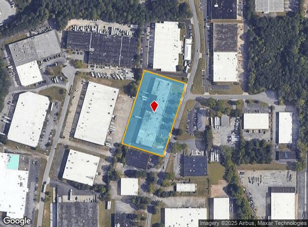  2565 Park Central Blvd, Decatur, GA Parcel Map