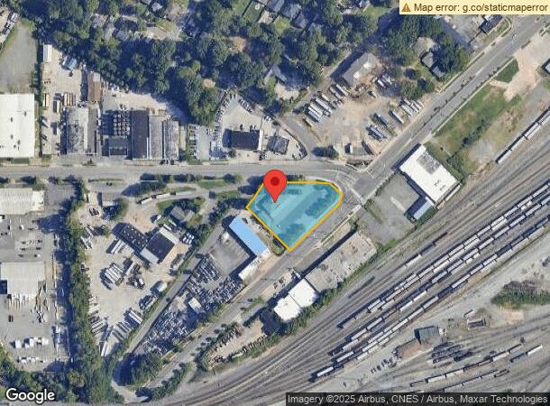  1501 N Tryon St, Charlotte, NC Parcel Map