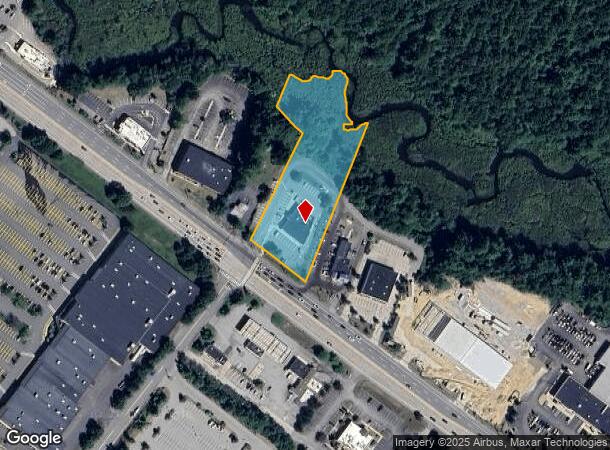  611 Amherst St, Nashua, NH Parcel Map