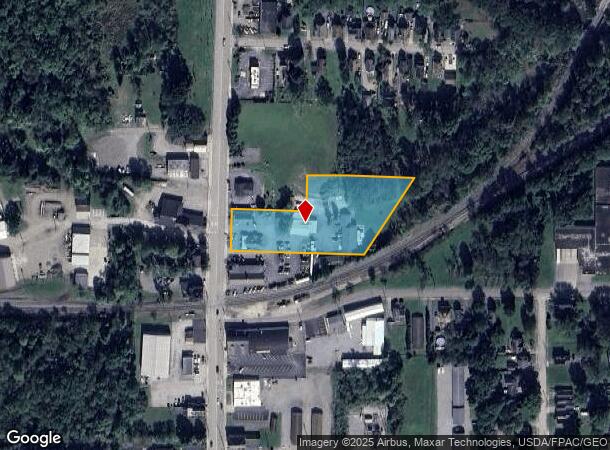 825 N Main St, Hubbard, OH Parcel Map