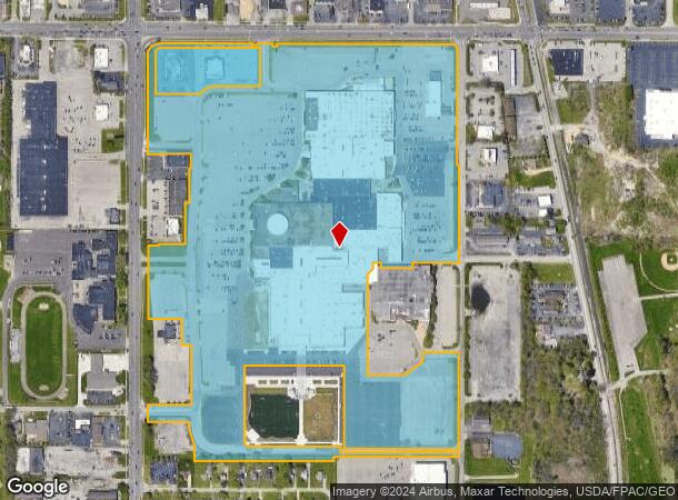  7401 Market St, Youngstown, OH Parcel Map