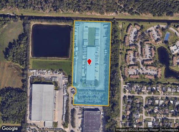  5850 Premier Park Dr, West Palm Beach, FL Parcel Map