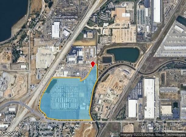 7007 E 88Th Ave, Henderson, CO Parcel Map