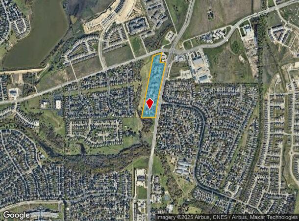  2700 N A W Grimes Blvd, Round Rock, TX Parcel Map