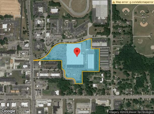  601 E Windsor Ave, Elkhart, IN Parcel Map