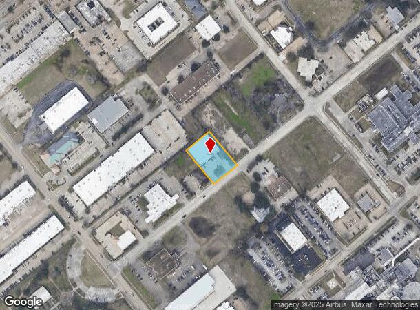  520 Orchard St, Webster, TX Parcel Map