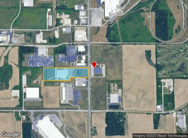 4401 S Cowan Rd, Muncie, IN Parcel Map
