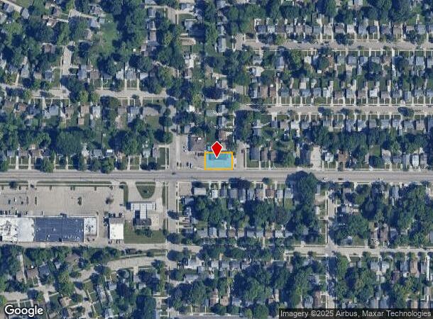 1404 W Mount Hope Ave, Lansing, MI Parcel Map