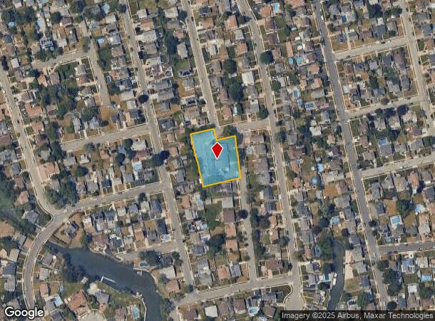 2550 Centre Ave, Bellmore, NY Parcel Map