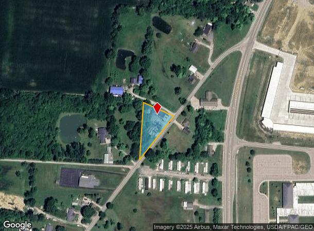  979 Bellefontaine Rd, New Carlisle, OH Parcel Map