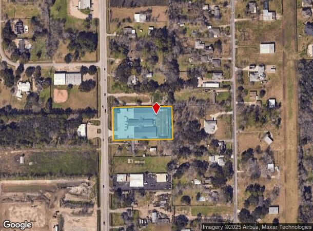 2919 Manvel Rd, Pearland, TX Parcel Map