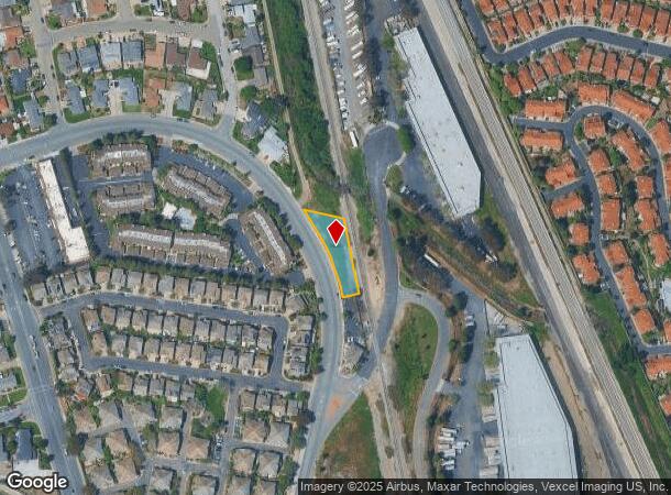 7280 Marylinn Dr, Milpitas, CA Parcel Map