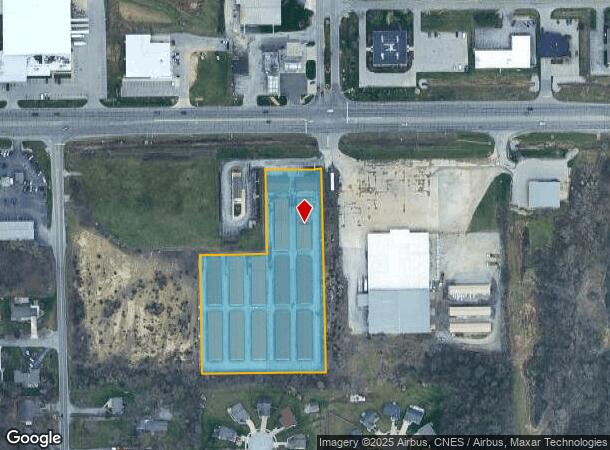 1801 W Coliseum Blvd, Fort Wayne, IN Parcel Map