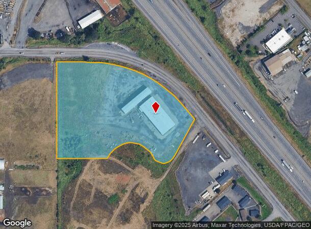 281 Hamilton Rd N, Chehalis, WA Parcel Map