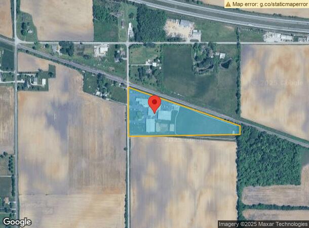  7865 N County Road 100 E, Lizton, IN Parcel Map