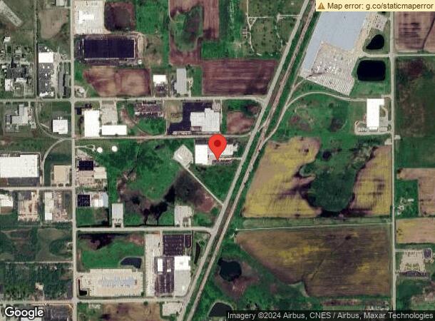  25150 S Governors Hwy, University Park, IL Parcel Map