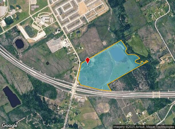  Ensign Rd, Ennis, TX Parcel Map