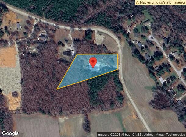  109 Taylor Rd, Louisburg, NC Parcel Map