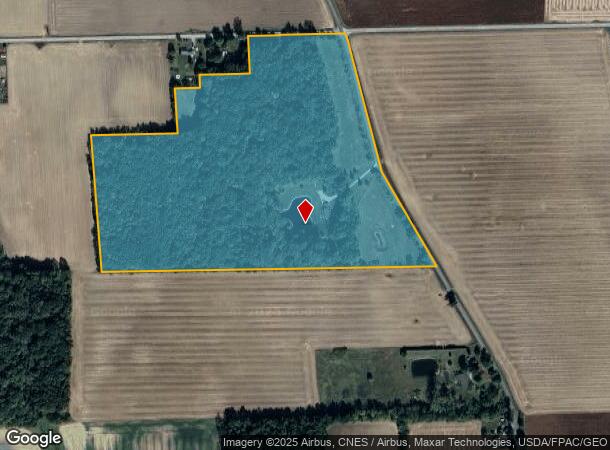  13162 Lyons Hwy, Sand Creek, MI Parcel Map