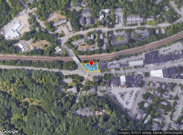 103 Central St, Wellesley, MA Parcel Map