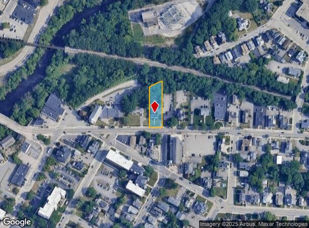 34 Hamlet Ave, Woonsocket, RI Parcel Map