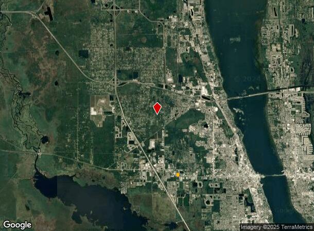  3510 W King St, Cocoa, FL Parcel Map