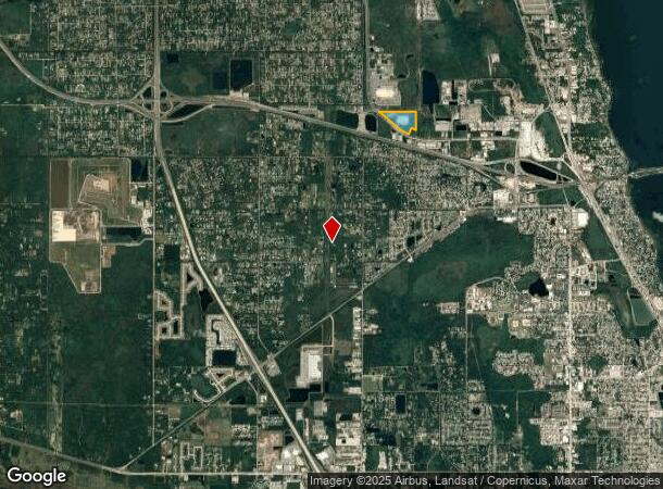  3445 Grissom Pkwy, Cocoa, FL Parcel Map