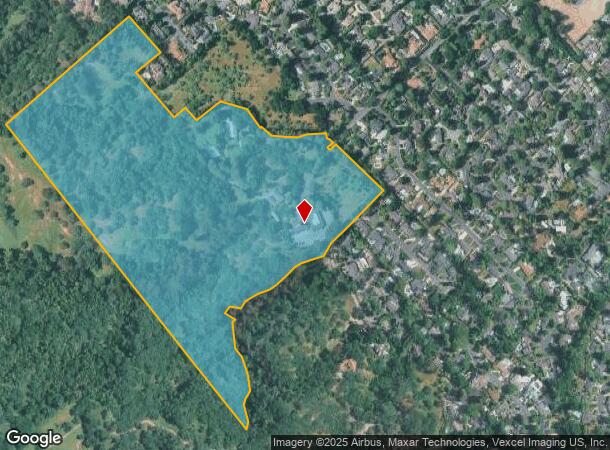 333 Camille Ave, Alamo, CA Parcel Map