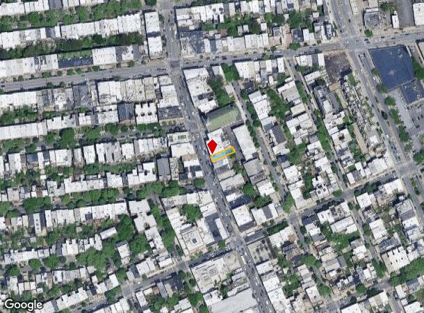854 Manhattan Ave, Brooklyn, NY Parcel Map